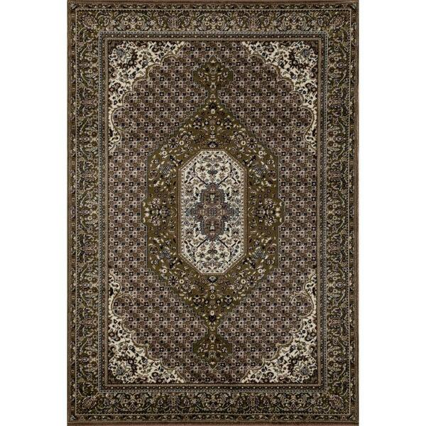 Art Carpet 5 X 8 Ft. Arbor Collection Downton Woven Area Rug, Brown 21421